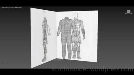 Flame: 3DS MAX Practice Polygon Modeling Model Video #25 (12-20-2025)