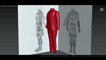 Flame: 3DS MAX Practice Polygon Modeling Model Video #28 (12-20-2025)