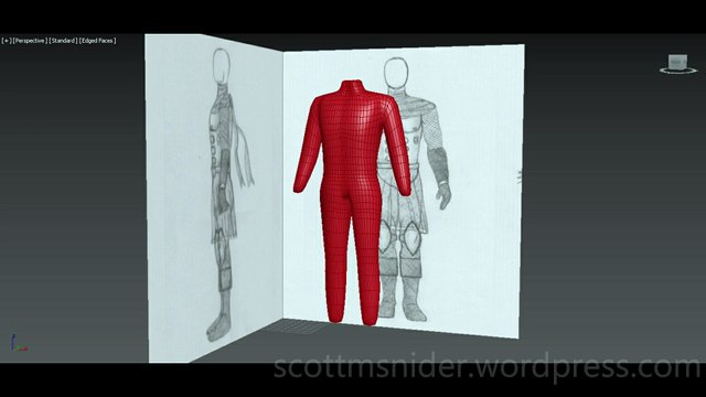 Flame: 3DS MAX Practice Polygon Modeling Model Video #33 (12-20-2025)