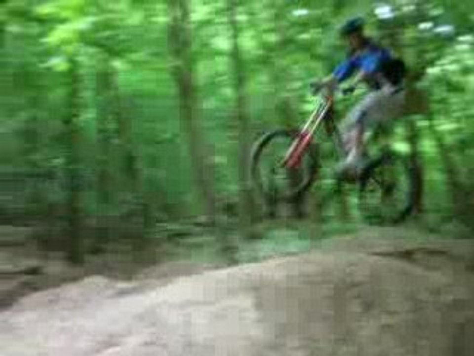 petit saut en vtt