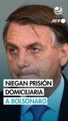Justicia brasileña niega prisión domiciliaria a Bolsonaro, pero autoriza cirugía