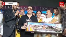 यूपी आईकॉन अवॉर्ड 2025; आगरा में गोविंदा का जोशीला स्वागत, फैंस से साझा की "दुनियादारी" की जानकारी
