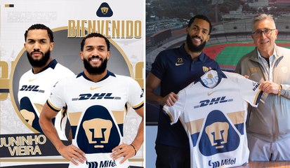 Juninho es el nuevo refuerzo de Pumas y así es la llegada del brasileño