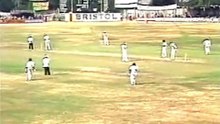 Siddath Wettimuny Duck 0 (Catch Wolley bowled Lillee) vs Aus Ist Test Kandy April 1983