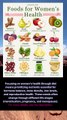 foods for women's health