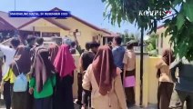 Detik-Detik Polsek Muara Batang Gadis Dibakar Massa Diduga Karena Pengedar Narkoba Dilepas