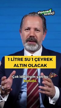 Ekonomist İslam Memiş'ten tüyleri diken diken eden uyarı: Bir litre su, bir çeyrek altın fiyatına yükselecek!