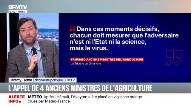 Quatre anciens ministres de l'Agriculture au soutien des mesures d'abattage pour lutter contre la dermatose nodulaire