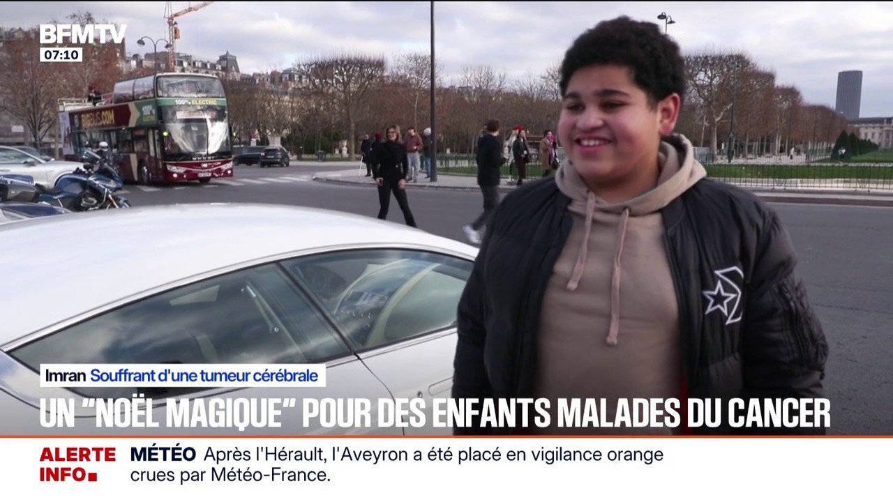 Pour Noël, des enfants atteints du cancer profitent d'une expérience magique