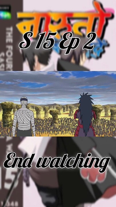 Naruto Shippuden season 15 Ep 2 part 1 in Hindi dubbed