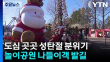 도심 곳곳 성탄절 분위기...놀이공원 나들이객 발길 / YTN