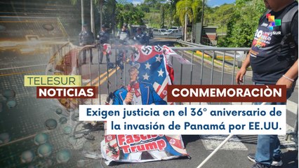 Panamá marcha en defensa de la memoria histórica y en solidaridad con Venezuela