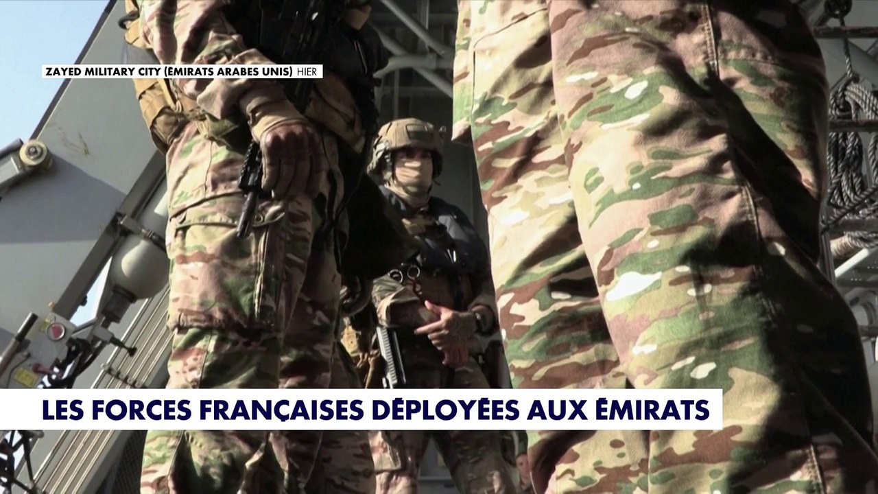 Les forces françaises déployées aux Émirats