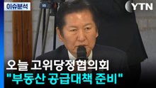 고위당정 개최...민주 "부동산 공급대책 준비" / YTN