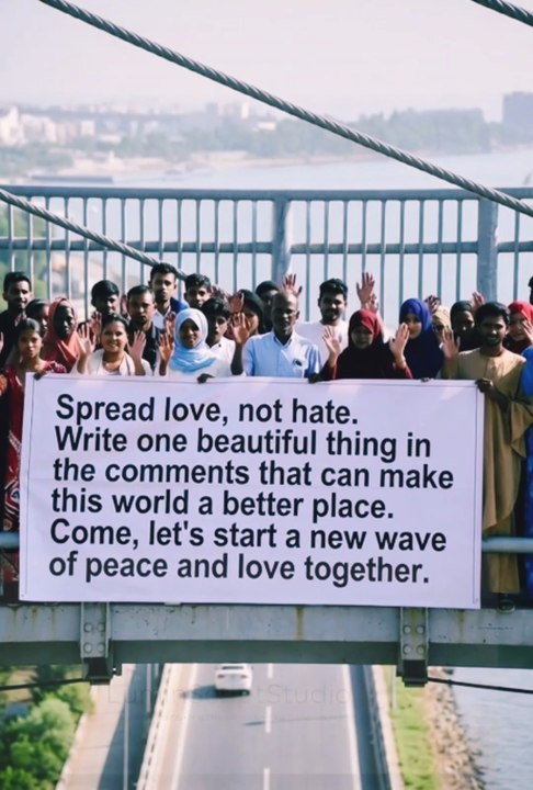 🌏 Spread Love, Not Hate! 💖 Comment One Thing to Change the World | Peace & Positivity Challenge #LuminScriptStudio