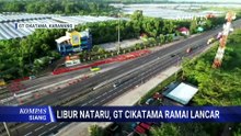Libur Nataru, Begini Kepadatan Lalu Lintas di Tol Cikatama & Pelabuhan Merak Minggu (21/12/2025)