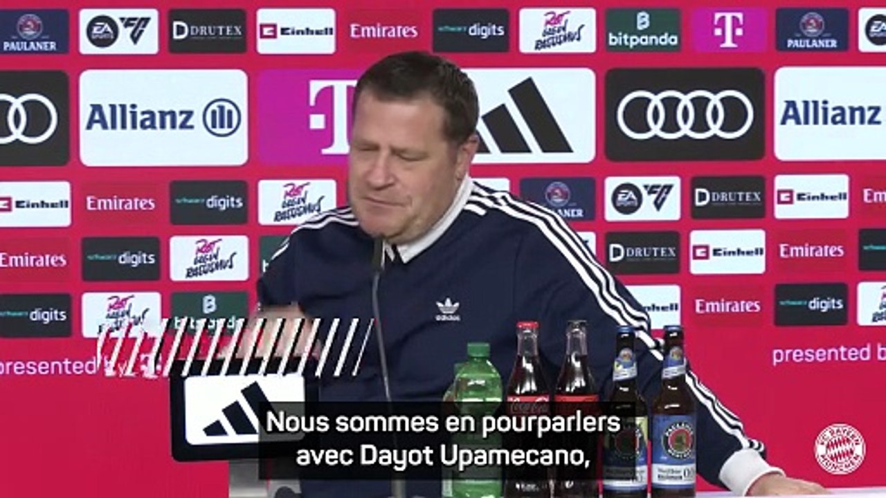 Eberl : "Nous faisons tout notre possible pour prolonger Upamecano"