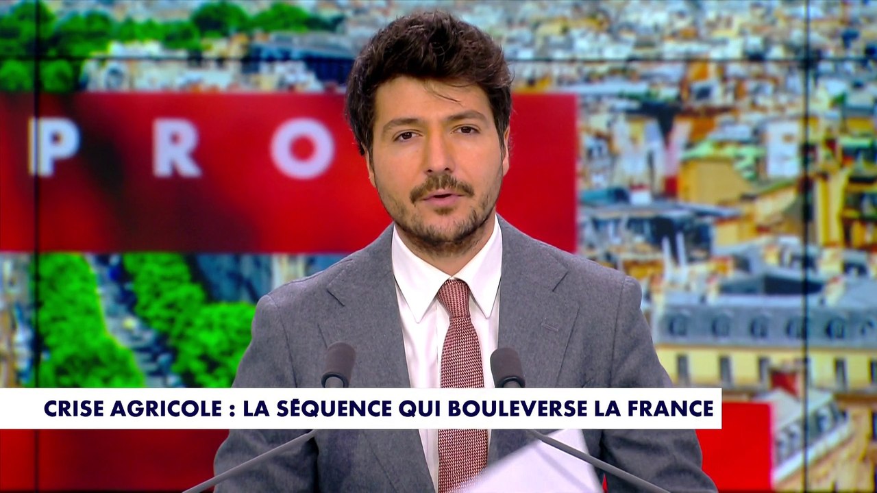 L'édito d'Eliot Deval : «Crise agricole : la séquence qui bouleverse la France»