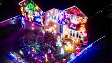 How a Christmas lights competition with neighbours turned into an obsession