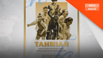 Agong & Raja Permaisuri Agong zahir tahniah kepada kontinjen Malaysia