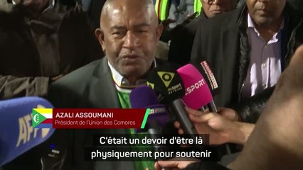 Comores - Assoumani : “Le Maroc, un pays ami, mais j’espère qu’on va gagner”