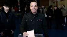 El candidato de Vox, tras votar: "Esperamos que hoy empiece el cambio"
