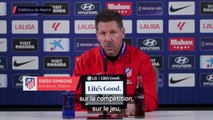 Atlético - Simeone : “Un rythme de calendrier élevé mais on ne peut rien y faire, il faut juste être prêt”
