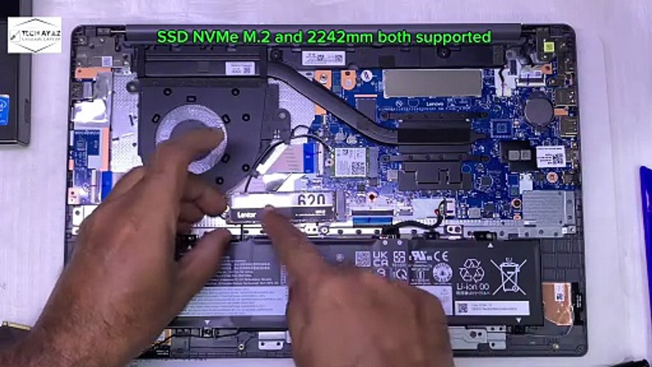 Lenovo IdeaPad Slim 3 15IRH8 Memory Storage | #Techayaz