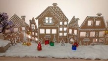 🌃 DIY Christmas Houses Using Cardboard