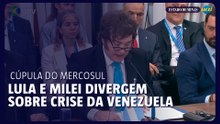 Lula e Milei divergem sobre crise da Venezuela em cúpula do Mercosul
