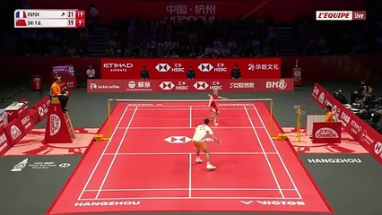 Christo Popov remporte la finale du simple messieurs - Badminton - World Tour Finals