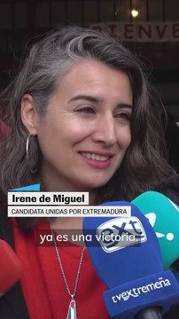 Irene de Miguel (Unidas por Extremadura): Necesitamos que no nos roben los derechos
