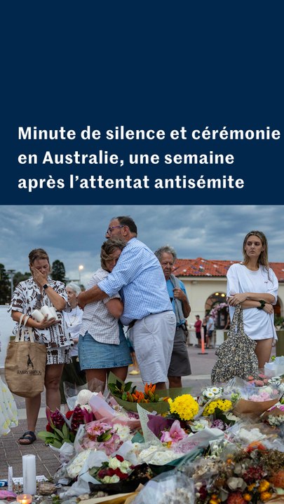 Les Australiens se recueillent en hommage aux victimes de l’attentat antisémite
