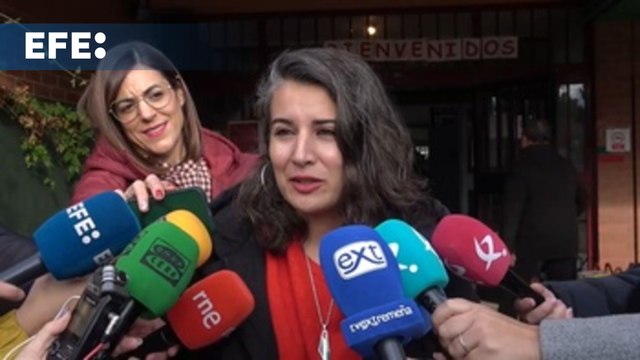 Irene de Miguel (Unidas) anima a votar para que no nos roben los derechos y las libertades