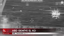 ABD, Venezuela açıklarında bir gemiye el koydu: Operasyonun görüntüleri ortaya çıktı