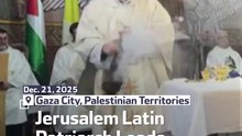 Jerusalem Latin Patriarch Leads Christmas Mass In Gaza