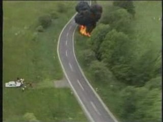 Rally - 1986 Hessen - Marc Surer Crashes Co-Pilot Michel Wyd