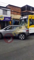 VÍDEO: Homem invade ônibus, destrói veículo e deixa criança ferida em Salvador