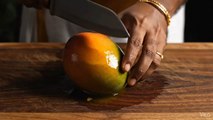 🍋 ASMR Mango Cutting  | Juicy South Style Mango Satisfying Sounds 😌