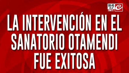 Operaron de apendicitis a Cristina Fernandez de Kirchner
