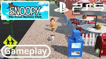 Snoopy & The Great Mystery Club (2025) Gameplay on Playstation 5