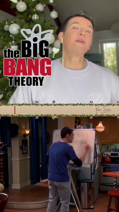 Un Redoublage de « the big bang theory «  spécial Noël