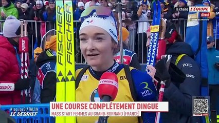 Le replay de l'après-course mass start dames du Grand-Bornand - Biathlon - Coupe du monde - Biathlon