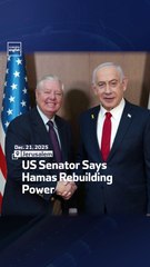 US Senator Says Hamas Rebuilding Power