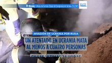 Al menos 4 muertos en bombardeos rusos en Ucrania en las últimas 24 horas