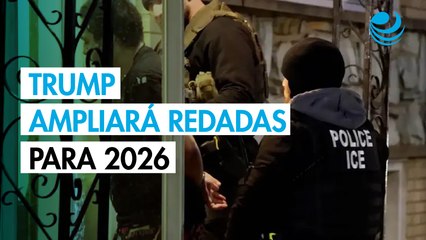 Trump ampliará represión contra la inmigración en 2026 a pesar de reacciones adversas