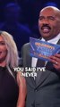 Kim Kardashian Stuns Steve Harvey on Celebrity Family Feud