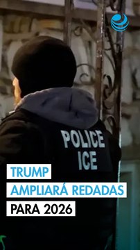 Trump ampliará represión contra la inmigración en 2026 a pesar de reacciones adversas