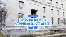 Caso Epstein: file e foto con Trump scomparsi dal sito web del governo