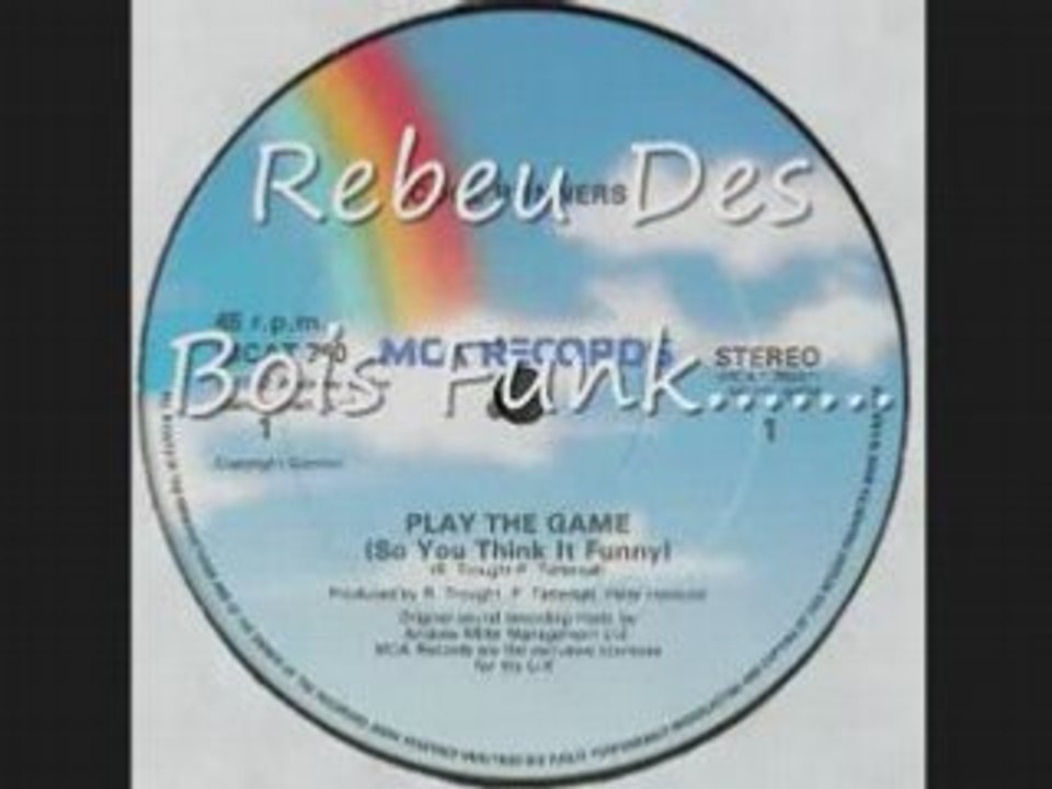 Rebeu Des Bois COOL RUNNERS - PLAY THE GAME ..... 1982
